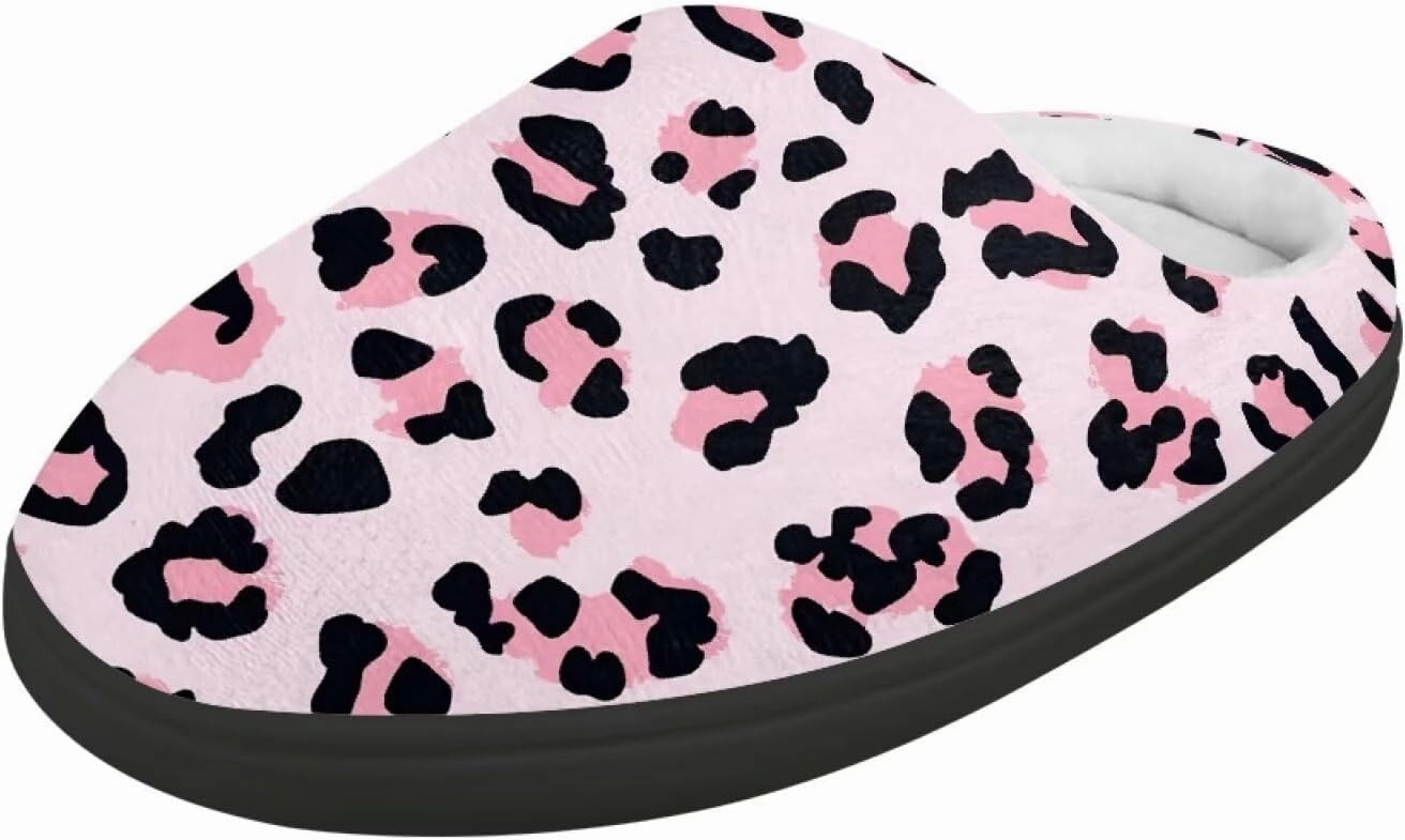 Toddler Kids Warm Cozy Cotton Shoes Soft Plush House Slippers Winter Non Slip Indoor Flannel Fuzzy Slippers US 9-15