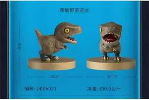 TONGSHIFU Mini Brass Dinosaur Model Atrociraptor GK Decor Gift