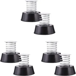 Totority Shake Head Doll - 6Pcs Shaking Doll Spring Car Accesories DIY Dancing Toy Base Replacement