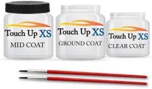 TouchupXS-Perfect Match for Subaru XV Crosstrek K1X Crystal White Pearl 2oz & 1oz Combo Touch Up Kit