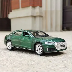 Toy car Model 1:32 Simulation Car Model Diecast Toy Car Sound and Light for Children‘s Birthday Gifts (Color : Green)