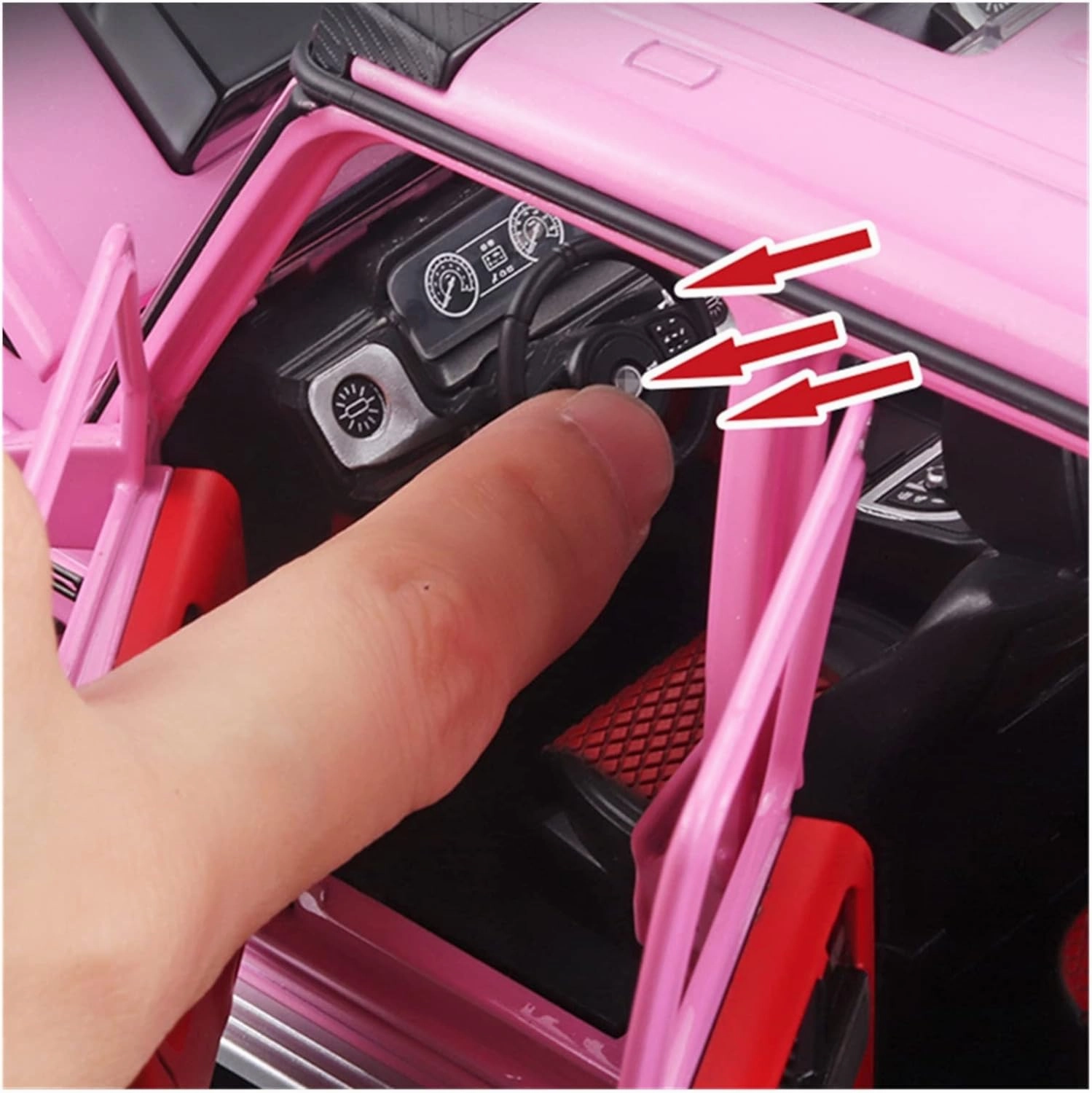 Toy car Model 1:18 for G700 G65 G63 Alloy Car Model Diecast Metal Toy Off-Road Vehicle Sound and Light Kids Toy Gift (Color : White)