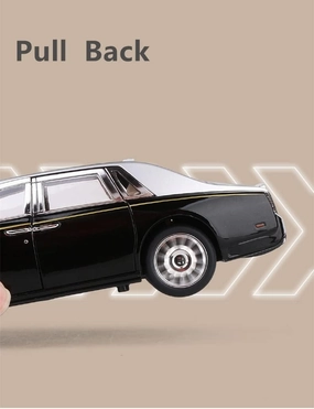 Toy car Model 1:22 for Rolls-Royce Mansory Phantom Alloy Car Model Diecast Toy Collection Children Gift (Color : D4)