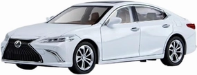 Toy car Model 1:24 for Lexus ES300 Alloy Car Model Diecast Toy Sound and Light Collection Childrens Toy Gift (Color : White)