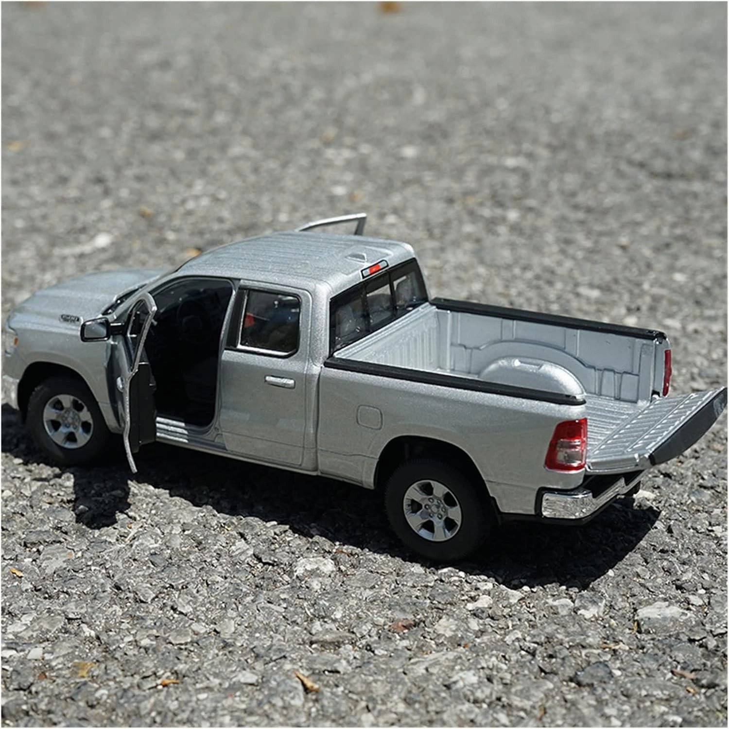 Toy car Model 1/27 for Dodge RAM 1500 Diecast Pickup Model Simulation Alloy Metal Toy Off-Road Kids Gift (Color : Red)
