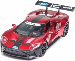 Toy car Model 1:32 for Ford GT Le Mans V8 Race Car Alloy Car Model Diecasts Toy with Light Sound Toys for Children (Color : B2)