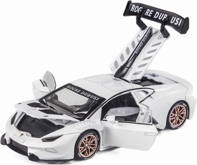 Toy car Model 1:32 for Huracan ST EVO Alloy Sports Car Model Diecast Toy Sound Light Collection Kids Gift (Color : A1)