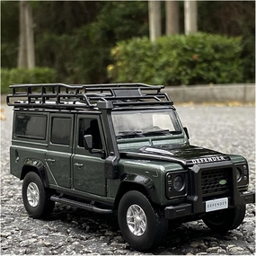 Toy car Model 1:32 for Land Rover Defender Alloy Car Model Diecasts Off-Road Toy Collection (Color : C3)