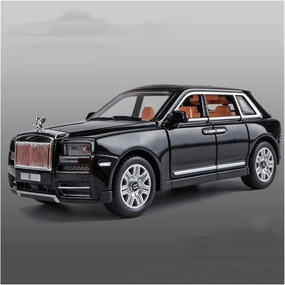 Toy car Model 1:32 for Rolls-Royce Cullinan Alloy Car Model Diecasts Toy Miniature Toys for Boy (Color : Black)
