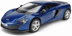 Toy car Model 1:36 for McLaren 650s Die Cast Alloy Car Model Pull Back Kids Gift Toy Gift (Color : Blue)