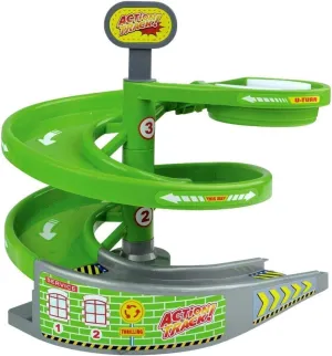 Tracks Attachment Rotary Tower for Race Track Sets, Tracks Accessories Replacement Only (Green)