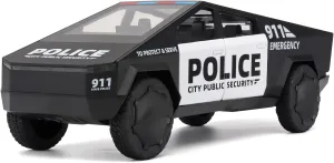 Trucks for Boys Toy Pickup Truck 1/32 Police Car Toy,Police Cars for Kids Ages 3-5,Pull Back Cars with Lights and Siren,Toy Trucks for Boys Age 4-7