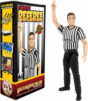 Ultimate Referee with Deluxe Articulation for Wrestling Action Figures