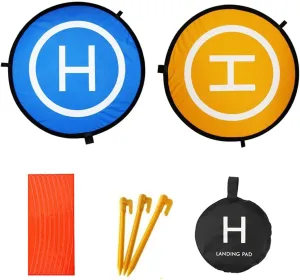 Universal Portable Drone Landing Pad Foldable Waterproof Launch Pad for RC Drones Helicopter DJI Mavic Pro, Phantom 2/3/4/4 etc Pro Dia 55cm 75CM 110cm