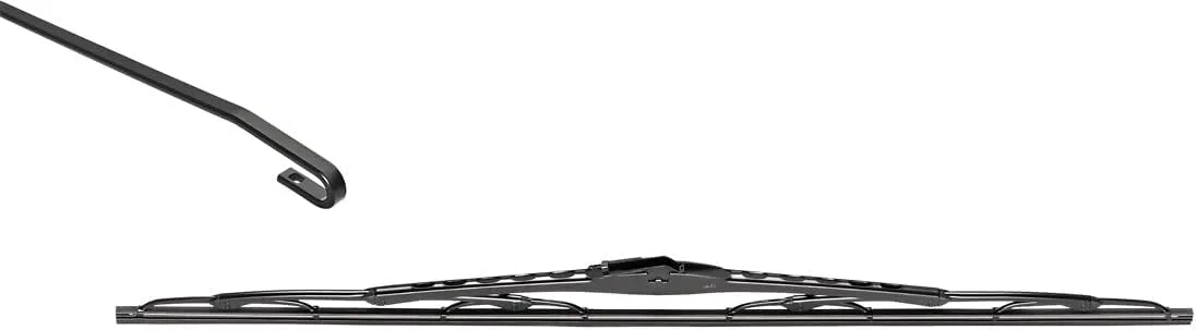 VALEO Silencio Wiper - V60 - All-Seasons Durable and Resistant Windshield Conventional Wiper Blade 600mm - 1 Wiper Blade