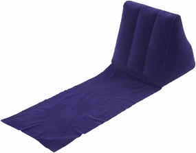 VANZACK Inflatable Triangle Pillow Picnic Mat Portable Camping Sitting Pad for Travel Naps Lightweight and Comfortable for Picnics Outdoor Events Deep