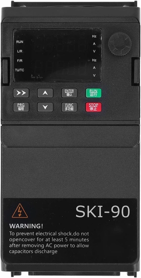 Variable Frequency Drive for Sako 3Ph Lathe Rs485 Vector Inverter Controller Fan Frequency for Speed Controller Heavy Load Input Spindle Sanders