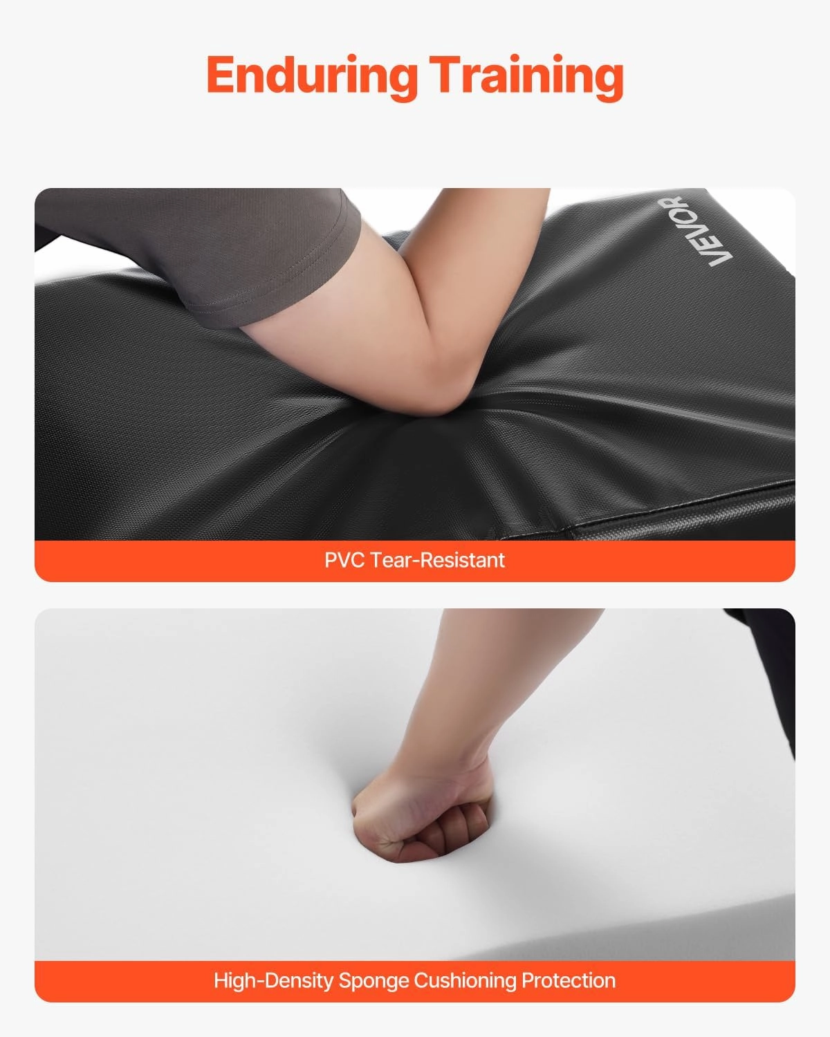 VEVOR42.5 in PVC Step Over Dummy, High-Density Sponge Blocking Pad Equipment, Heavy Duty Tackle Dummies with Handles, Great for Footwork Drills Sports Training Practice, 2PCS