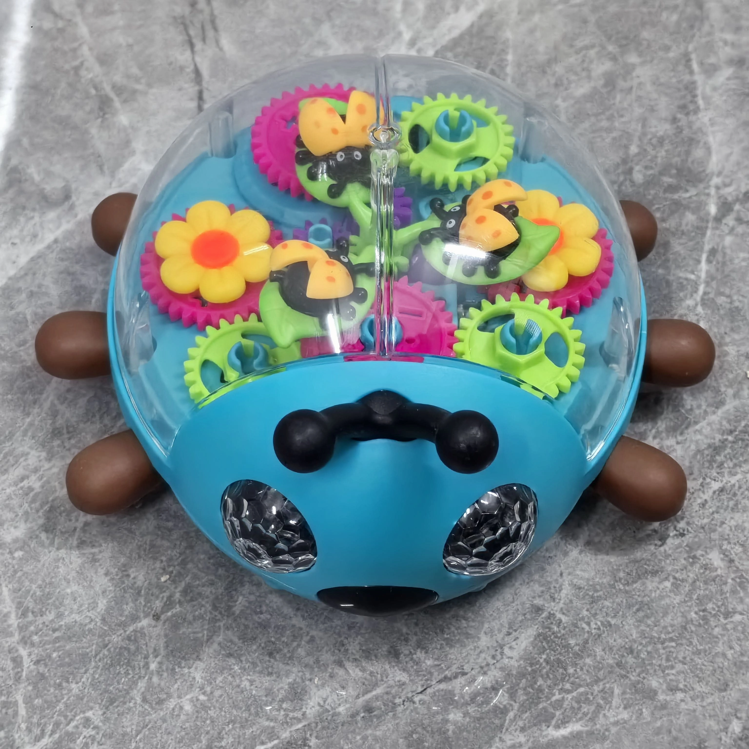 Vibrant Glow-in-the-Dark Beetle Toy Car – Music-Activated LED Lights