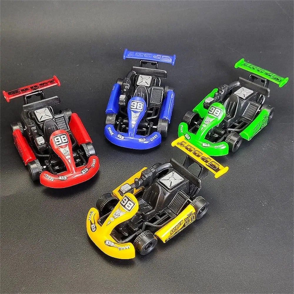 Vibrant Pull Back Racing Car Toy for Kids