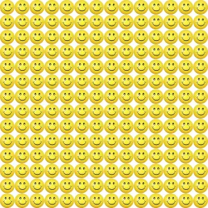 Vinsot 100 Pcs 2.5 Inch Yellow Smile Face Stress Balls Bulk Happy Smile Stress Relief Balls Mini Funny Foam Toy Funny Toys for Teens Adults Carnival Christmas Bag Fillers