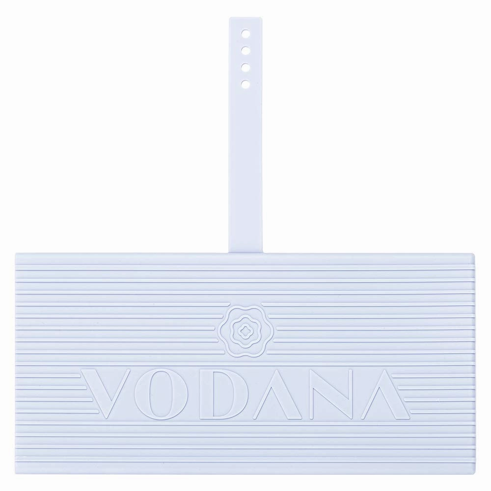 VODANA Silicone Pad Pouch 240, Heat Resistant Hair Styling Tools Storage, Travel Portable Bag for Flat Curling Straightening Iron, Straightener, Curler, and Wand/Creamy Blue