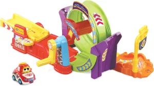 VTech 80-534923 - Toet Toet Cars - Race & Stunt Looping - Includes Sven Stunt Car - Educational Baby Toys - Sturdy and Durable Design - Age: 1-5 Years