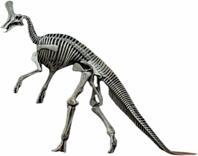 VWUVWU 1:20 Scale Lambeosaurus Scene Model Dinosaur Decor Gk Collector Gift