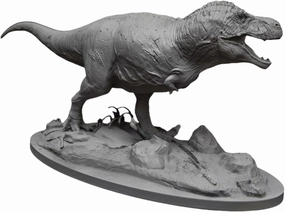 VWUVWU T-Rex Ruby Scene Model Dinosaur Decor Gk Collector Gift (1/20 Unpainted)