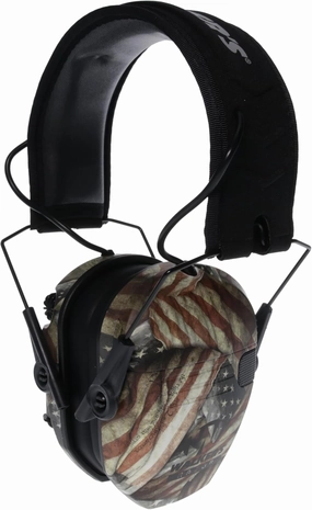 Walker's Razor Slim Ultra Low Profile Compact Design Adjustable Range Shooting Hunting Hearing Protection Electronic Earmuffs