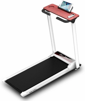 Walking Pad Portable Treadmill Under Desk Foldable for Home and Office Compact Workout with Mini Small Desk and Remote Control Led Display Electric Treadmills for Walking and Jogging SOCOTRA