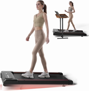 Walking Pad with Auto Incline, Under Desk Folding Treadmill with Remote Control and LED Display for Home Office, 2.5HP Portable Walking Jogging Running Machine, 300 LB Capacity