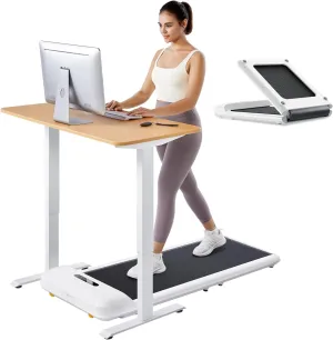 WALKINGPAD C2 Folding Walking Pad, Under Desk Treadmill for Home/Office, Portable Walking Treadmill Ultra Slim Walking Jogging Machine Remote Control LED Display