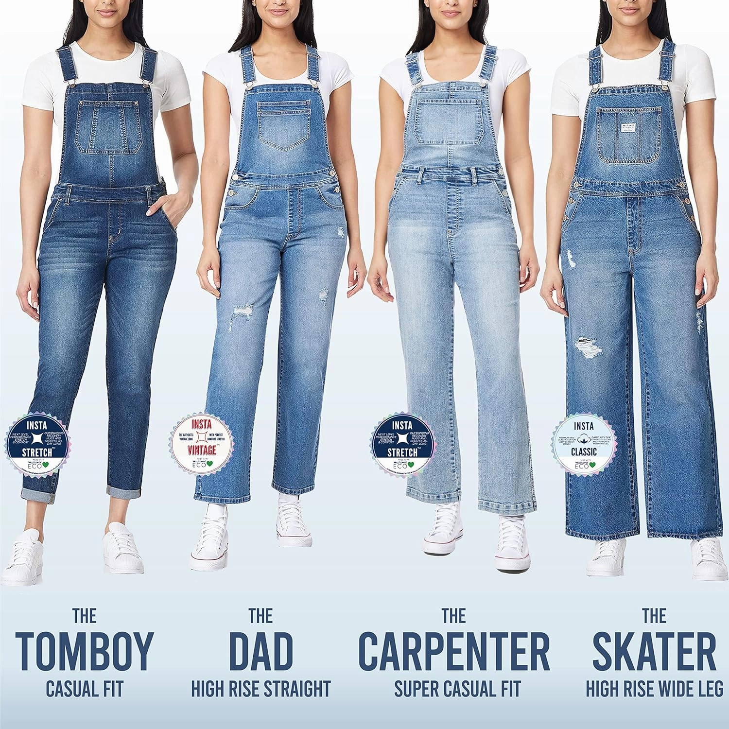 WallFlower Women's Overalls Juniors