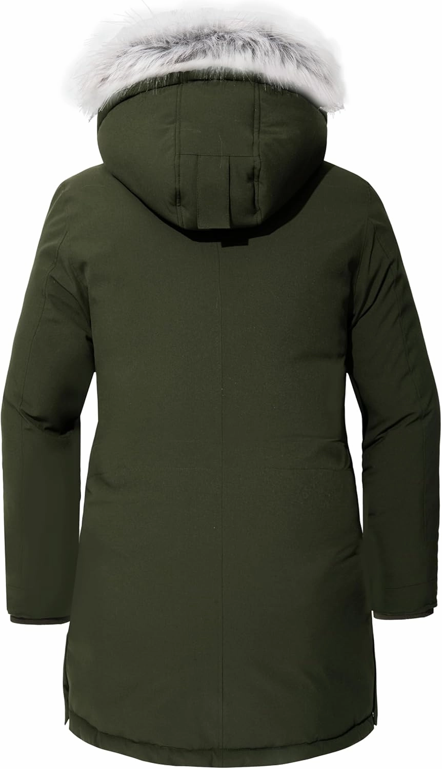 wantdo Women's Plus Size Winter Coat Warm Long Puffer Coat Thicken Parka Jacket with Hood