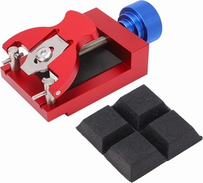 Watch Tools, Watch Hand Removal Tool, Adjustable Watch Case Holder, Metal Wristwatch Repairing Open Case Holder Watch Strap Remover Base Movement Repair Tool