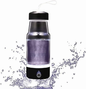 Water Purifiers, 420Ml Hydrogen Water Bottle Generator Ionizer Portable 3 Mins Make Hydrogen Content Up to 1200-1500 PPB USB Rechargeable Upgrade Your Water Anywhere Anytime