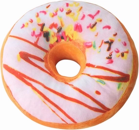 Wemi TIPINOICE Colourful Creative 3D Plush Doughnut Throw Pillow Sofa Car Office Cushion