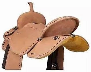 Western Barrel Racing Wooden Tree Horse Saddles Handmade Premium Leather Comfort Horses Trail Equestrian Tooled Carved Horse Saddle Riding Size: 10-18 inches Seat, KK07