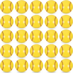 Whaline 25Pcs 16'' Inflatable Beach Balls Pool PVC Balls for Summer Beach Party Decorations Water Sand Game Toy Accessories