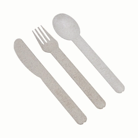 Wheat Ji stalk disposable cake fork fruit ice cream knife fork spoon
