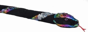 Wild Republic Sequin Snake Plush, Stuffed Animal, Plush Toy, Kids Gifts, 54 Inches