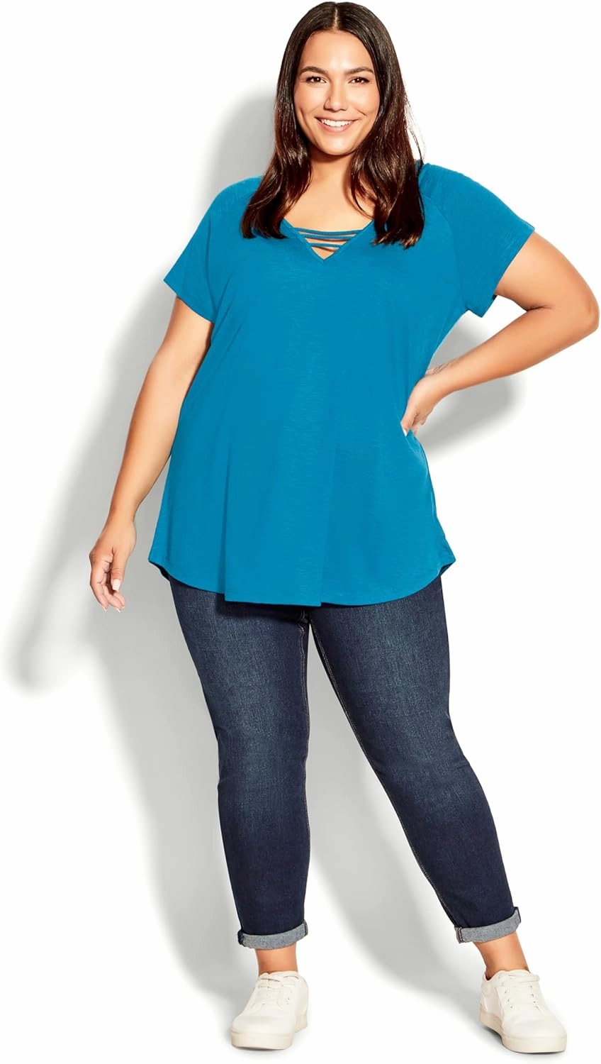 Women's Plus Size TOP 3 BAR V
