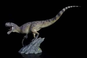 Xinyan Studio 1:35 Scale Painted Diabloceratops Scene Model Ceratopsidae Dinosaur Figure Animal Collector GK Decor Gift