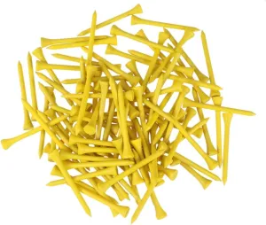 YARNOW 100pcs Golf Electronic Rosary Muslim Elastic Shoe Laces for Kids Ball Stud Bicycle Chain Protector Stadium Seat Cushion Bike Seat for Kids Wall Mounted Skateboard Holder Mens Tee, Yellow