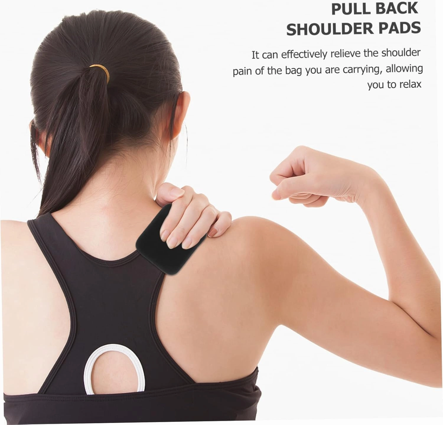 YARNOW Pad Shoulder Straps Padding Comfortable Shoulder Strap Pad Belt Pulley Shoulder Football Shoulder Cuff