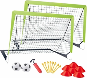 YIJU Soccer, Quick Setup, Portable Net for Backyard Fun