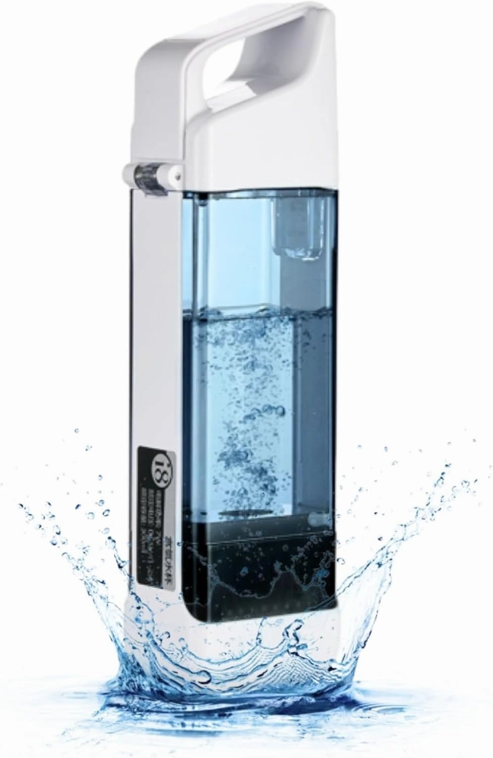 Yoidesu Hydrogen Water Bottle, 300ML Portable Hydrogen Water Bottle Generator, Rechargeable Electrolytic Water Glass Machine, Hydrogen Rich Water Ionizer Machine for Home Travel Office
