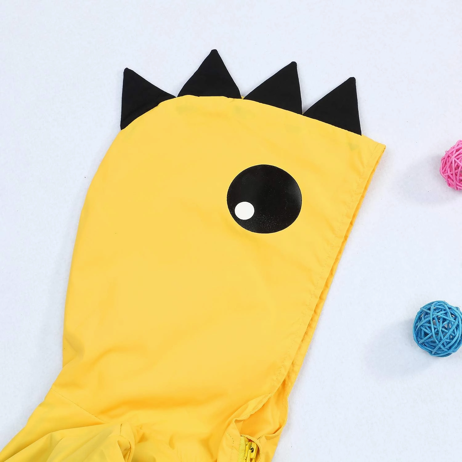 YOUNGER TREE Toddler Baby Boy Girl Duck Raincoat Cute Cartoon Hoodie Zipper Coat Outfit